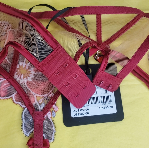 Mary May Suspender / Garter Belt Honey Birdette - Picture 12 of 14